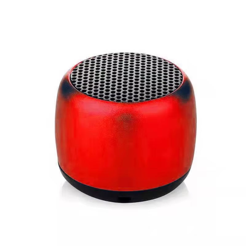 M1 Mini Bluetooth-Compatible Small Speaker Portable Intelligent One Drag Two Small Steel Cannon Metal Wireless Sound Subwoofer