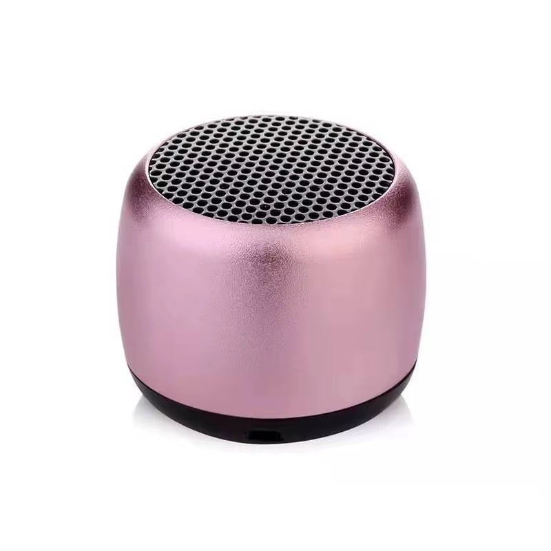M1 Mini Bluetooth-Compatible Small Speaker Portable Intelligent One Drag Two Small Steel Cannon Metal Wireless Sound Subwoofer