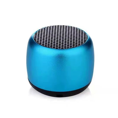 M1 Mini Bluetooth-Compatible Small Speaker Portable Intelligent One Drag Two Small Steel Cannon Metal Wireless Sound Subwoofer